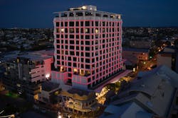 Photo credit: Image by Justin Nicholas, courtesy of Pharos Architectural Lighting Controls. Photo credit: Image by Justin Nicholas, courtesy of Pharos Architectural Lighting Controls.