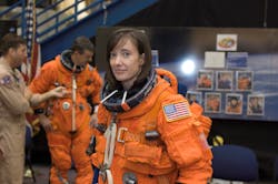 NASA astronaut Megan McArthur was one of five ISS crew members to recently participate in a survey assessing the psychological implications of growing plants in space. (Photo credit: Image courtesy of NASA; used under CC BY-NC 2.0 - https://bit.ly/3CiHfzj.