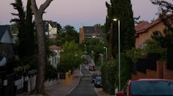 Pozuelo de Alarc&oacute;n near Madrid now has 2700 outdoor LED luminaires, each with a GPRS-enabled driver from Tridonic to support dimming, diagnostics, and energy monitoring. (Photo credit: Image courtesy of Tridonic.)