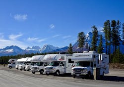 There are more of these RVs on the road these days. They could use a lighting upgrade, says OLEDWorks. (Photo credit: Image by MemoryCatcher via Pixabay; used under free license for commercial or non-commercial purposes.)