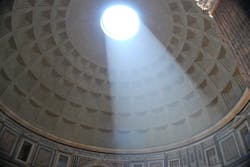 FIG. 2. Daylight remains the perfect light as illustrated by the Pantheon in Rome. (Photo credit: Image by Meredith Grotti via Pixabay; used under free license for commercial or non-commercial purposes.)