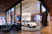 The Porsche Experience at Milan&apos;s CityLife Shopping District. (Photo credit: Image courtesy of Xicato.)