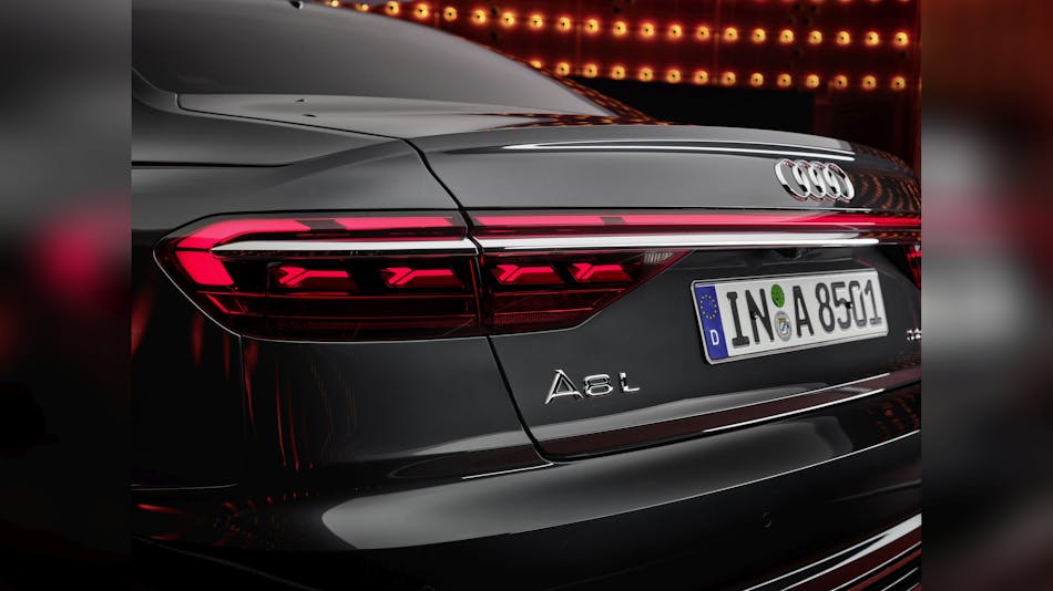 Oled shop automotive lighting