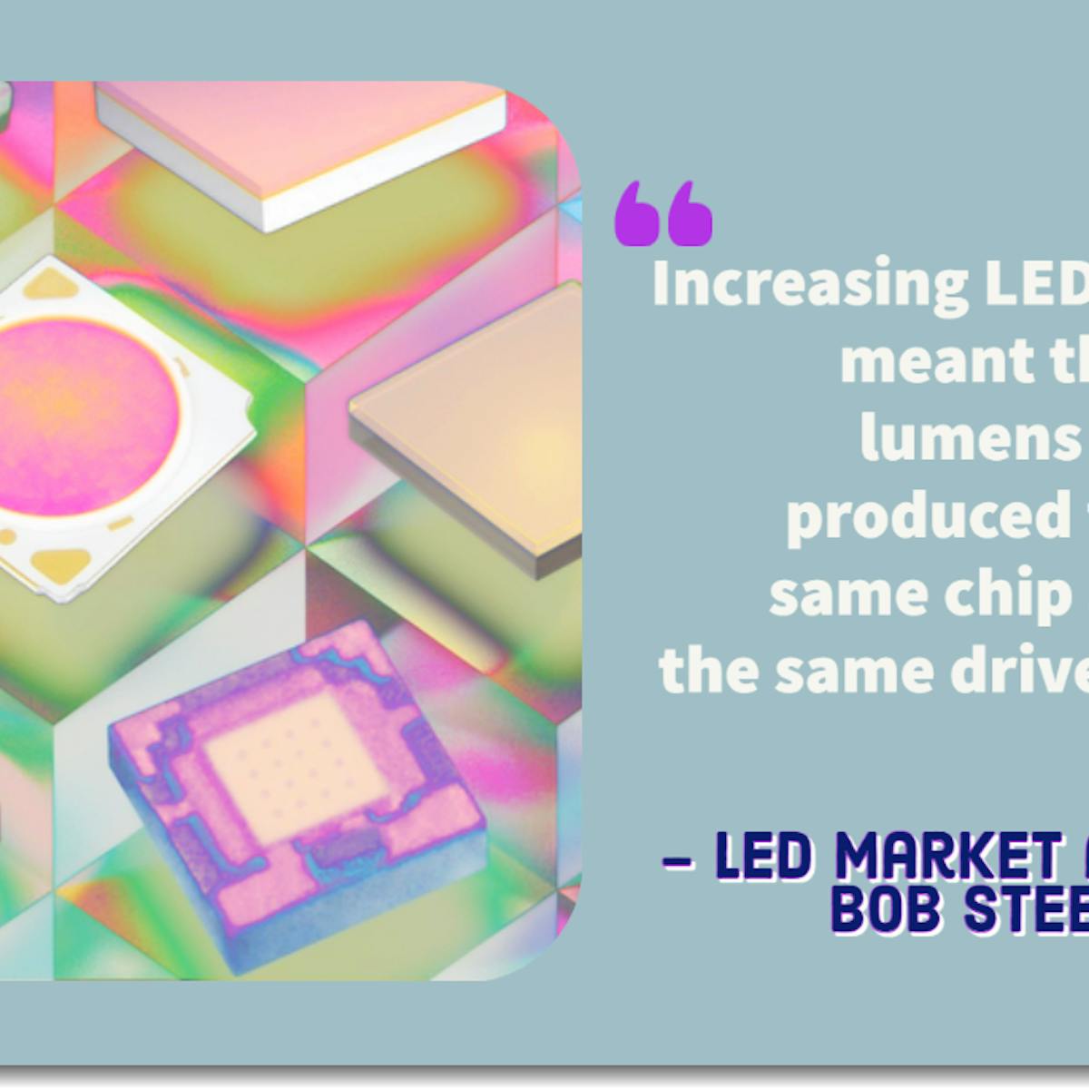 Image credit: LEDs stock image developed by Chris Hipp for Endeavor Business Media.