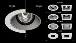 Crestron LED Light Fixtures - Product Finishes.