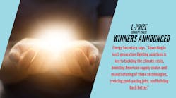 US DOE L-Prize Concept Phase awards $20,000 each to four winning teams for innovations in commercial lighting system concepts. (Photo credit: Adobe Stock image used under license via Adobe Creative Cloud Express.)