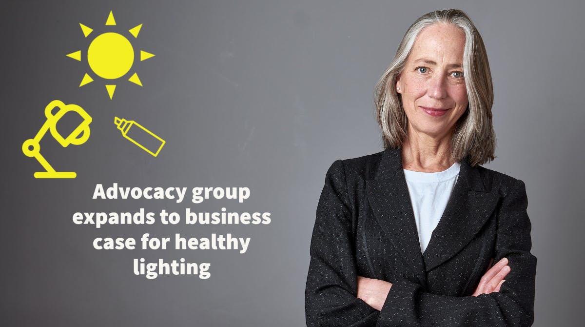 Shelley James, PhD, founder and managing director of consultancy Age of Light Innovations, spearheads the Luna Pro Project with support from academia, industry bodies, and lighting manufacturers.