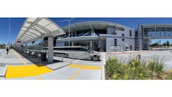 The Cree LED train officially pulled into Milpitas, CA&ndash;based SGH last March, and since then sales have been growing. (Photo of Milpitas Transit Center used under CC BY-SA 4.0; https://bit.ly/3I0EXXR.)