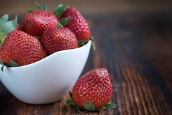 The right spectral content can help grow juicy strawberries year-round, says Fluence, a company better known for developing LED lighting targeted to cannabis plants. (Photo credit: Image by Pezibear via Pixabay; used under free license for commercial or noncommercial purposes.) The right spectral content can help grow juicy strawberries year-round, says Fluence, a company better known for developing LED lighting targeted to cannabis plants. (Photo credit: Image by Pezibear via Pixabay; used under free license for commercial or noncommercial purposes.)
