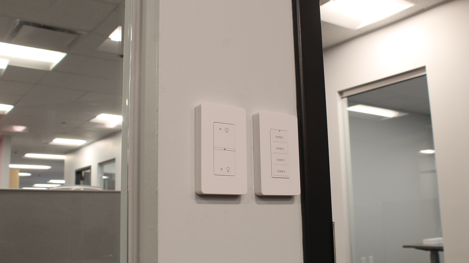 Daintree® wireless wall dimmers and scene switches provide intuitive lighting control LEDs