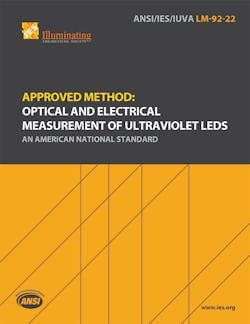 UV Working Group leader Cameron Miller explained that LM-92 offers a usable framework of definitions and methods that can be understood by test equipment suppliers, test and measurement technicians, and LED manufacturers alike.
