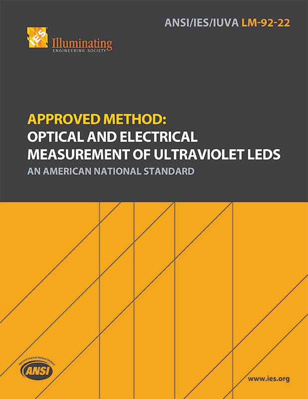 UV Working Group leader Cameron Miller explained that LM-92 offers a usable framework of definitions and methods that can be understood by test equipment suppliers, test and measurement technicians, and LED manufacturers alike.