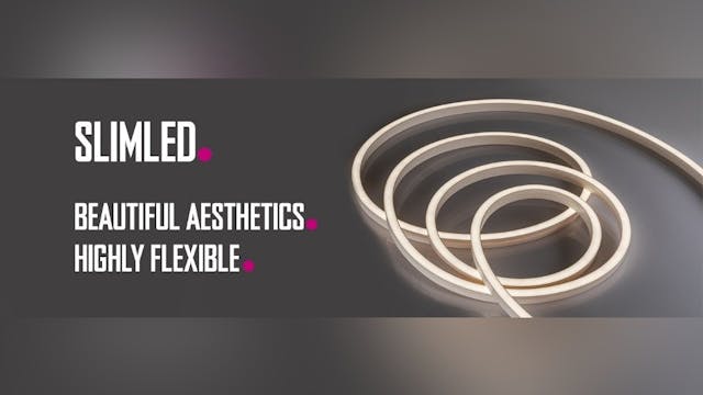 SlimLED - flexible, cuttable architectural lighting profiles