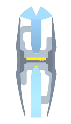 Team QuarkStar’s Project Tango concept offers high optical efficiency and tunability in a networked luminaire. Team QuarkStar’s Project Tango concept offers high optical efficiency and tunability in a networked luminaire.