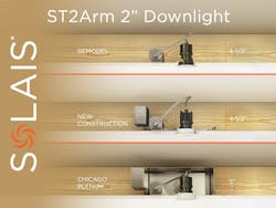 Stretta&trade; ST2Arm 2&rdquo; LED architectural recessed downlight