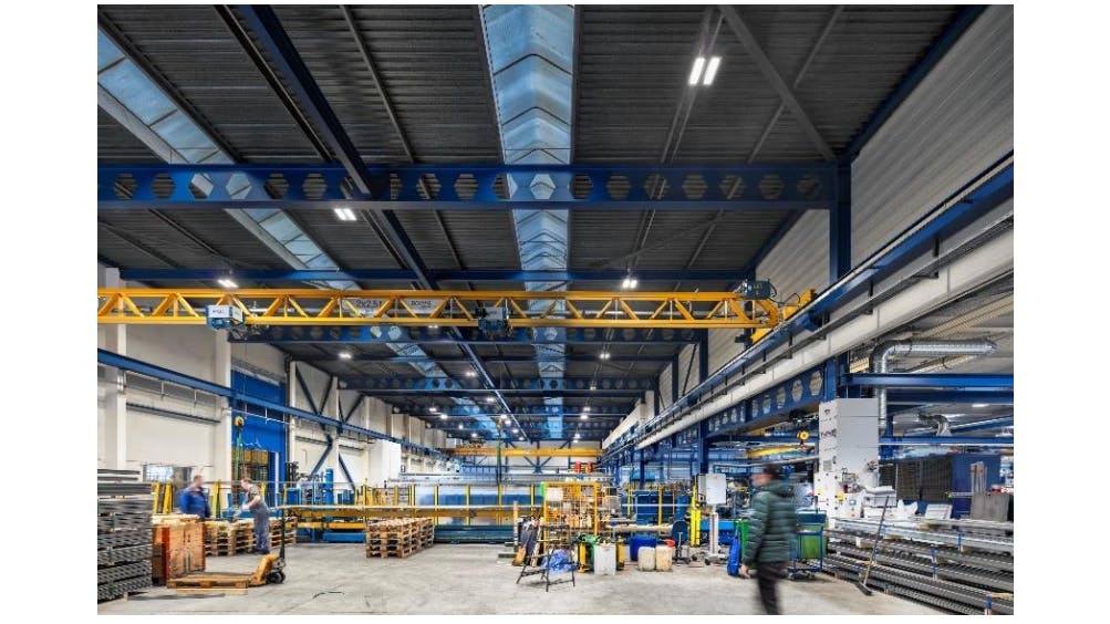 Zumtobel customizes lighting solution for harsh industrial