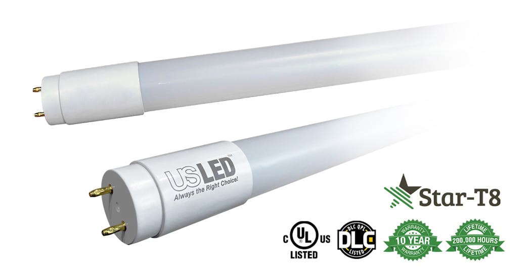 Us led launches a new generation of high efficacy type b t8 led tubes 