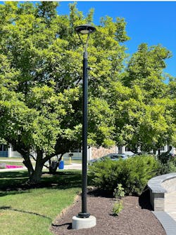 McWong International controls combine with Utopia LED lighting in an networked outdoor lighting installation at Spring Hills Innovation Park.