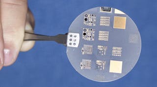 Detailed view, aluminum-nitride semiconductor device by Alan Doolittle and his research team at Georgia Tech
