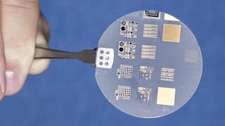 Detailed view, aluminum-nitride semiconductor device by Alan Doolittle and his research team at Georgia Tech