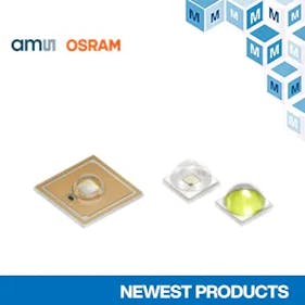 vejledning Træde tilbage melodisk New Product – Mouser Now Shipping ams OSRAM OSLON UV 6060 and OSLON Optimal  Deep Blue and Horti White LEDs | LEDs Magazine