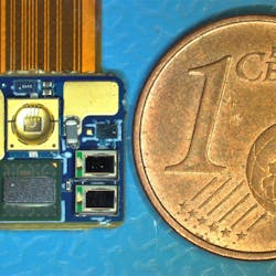 The new LiFiMAX2G will have two ams Osram VCSEL laser diodes as opposed to the one pictured in yellow in the upper lefthand corner of this chipset for the LiFiMAX1G. The new LiFiMAX2G will have two ams Osram VCSEL laser diodes as opposed to the one pictured in yellow in the upper lefthand corner of this chipset for the LiFiMAX1G.
