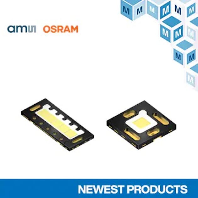 trone Såkaldte morfin Now at Mouser: ams OSRAM's High-Efficiency OSLON Black Flat X LED Devices  for Automotive Exterior Lighting | LEDs Magazine