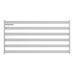 Mid-Flux module is less than 1 inch thick to allow for high crop density and increased air flow in vertical farms (shown in 2x4 configuration). Mid-Flux module is less than 1 inch thick to allow for high crop density and increased air flow in vertical farms (shown in 2x4 configuration).
