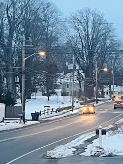 FIG. 4. Dark-sky advocate and Pepperell resident Tim Brothers said that the streetlight project demonstrated that dark-sky features and costs could be managed with public input and lighting controls to ensure luminaire longevity and performance. FIG. 4. Dark-sky advocate and Pepperell resident Tim Brothers said that the streetlight project demonstrated that dark-sky features and costs could be managed with public input and lighting controls to ensure luminaire longevity and performance.