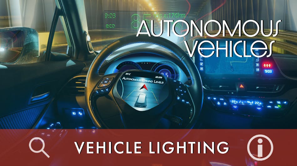 Vehicle interior clearance lighting system