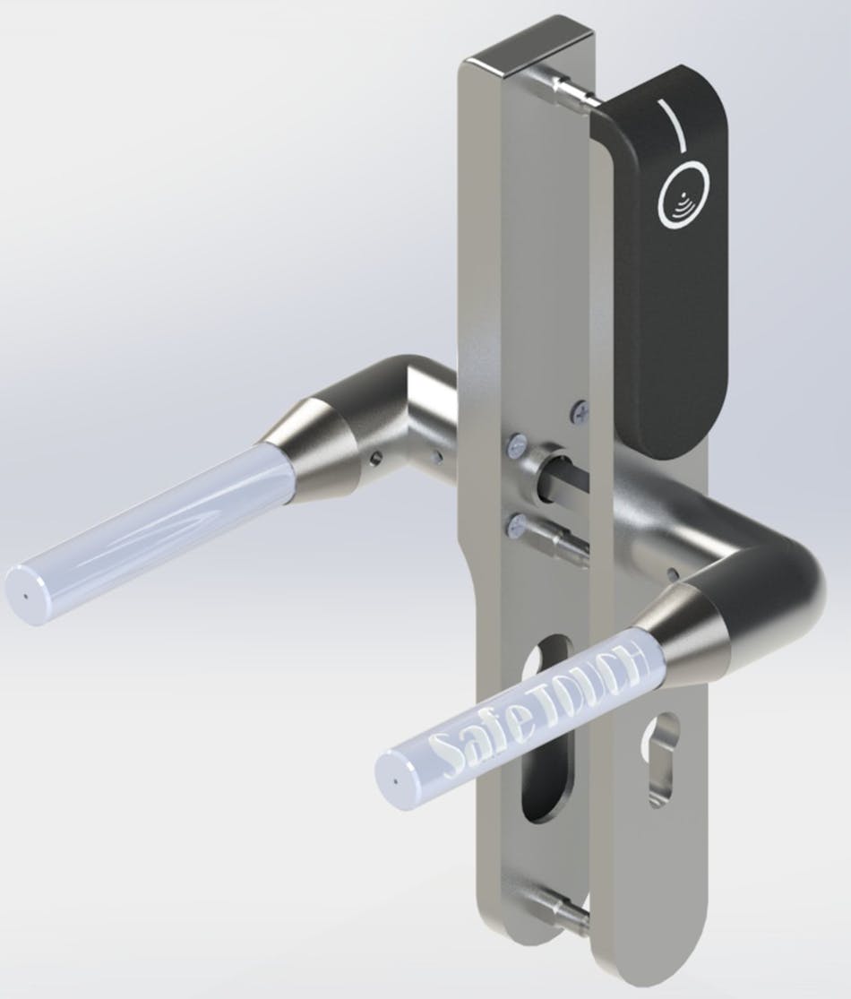 Polarity has collaborated with access hardware supplier Assa Abloy on units with connectivity modules for access, call functions, and other potential options in healthcare and large commercial-scale environments.