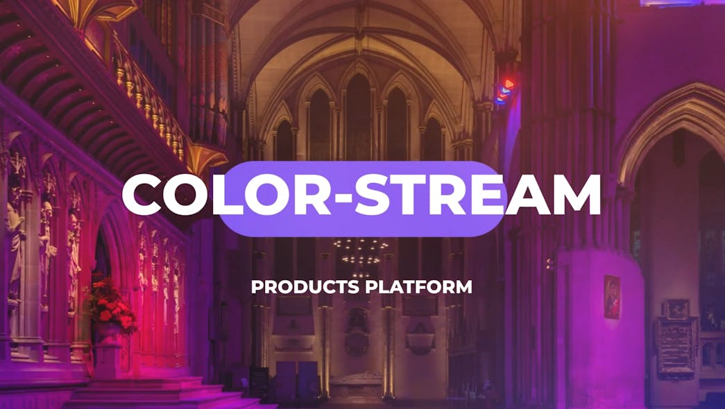 COLOR-STREAM Technology and Product Platform &ndash; 3.75