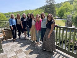 Yellow Goat Design’s North American team, led by Carey Schuster (second from left) brings together craftspeople, artists, and designers to realize a harmonized yet unique vision for each client. Yellow Goat Design’s North American team, led by Carey Schuster (second from left) brings together craftspeople, artists, and designers to realize a harmonized yet unique vision for each client.