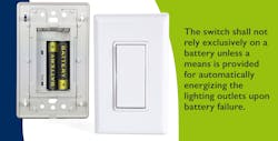 With modifications to the 2023 NEC, stand-alone battery-powered light switches are no longer allowed for installation compliance. With modifications to the 2023 NEC, stand-alone battery-powered light switches are no longer allowed for installation compliance.