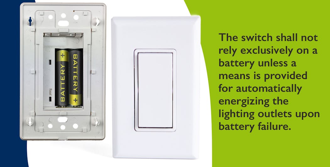With modifications to the 2023 NEC, stand-alone battery-powered light switches are no longer allowed for installation compliance.