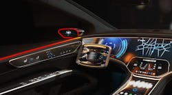 Ams Osram packages its new Osire E3731i RGB LED with an integrated circuit to dynamically control interior automotive LED brightness and colors. Ams Osram packages its new Osire E3731i RGB LED with an integrated circuit to dynamically control interior automotive LED brightness and colors.