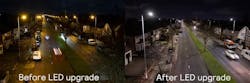 Sefton before and after LED upgrade