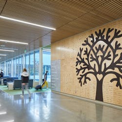Lighting designer Aprille Balangue assisted Washington&rsquo;s Madrona School in realizing the potential of its new LED lighting through luminaire level lighting controls.