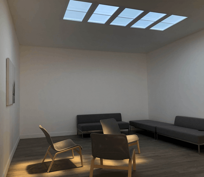 Virtual Sun artificial skylight