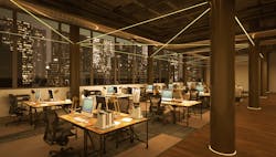 Tunable white technology enables the independent control of color temperature and light intensity within a given application. The color temperature of the light can change from warm to neutral to cool in appearance over time, based on the needs of the occupants or space. Tunable white technology enables the independent control of color temperature and light intensity within a given application. The color temperature of the light can change from warm to neutral to cool in appearance over time, based on the needs of the occupants or space.