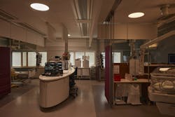 A third light scene in the same area of the Uppsala neonatal intensive care unit. A third light scene in the same area of the Uppsala neonatal intensive care unit.