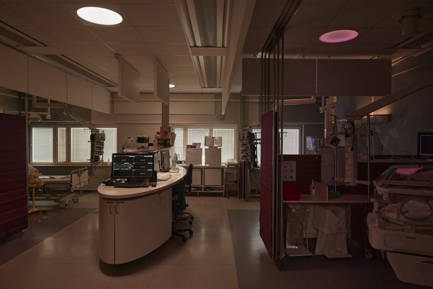 Parents have shown a fondness for pink lights in the neonatal unit.