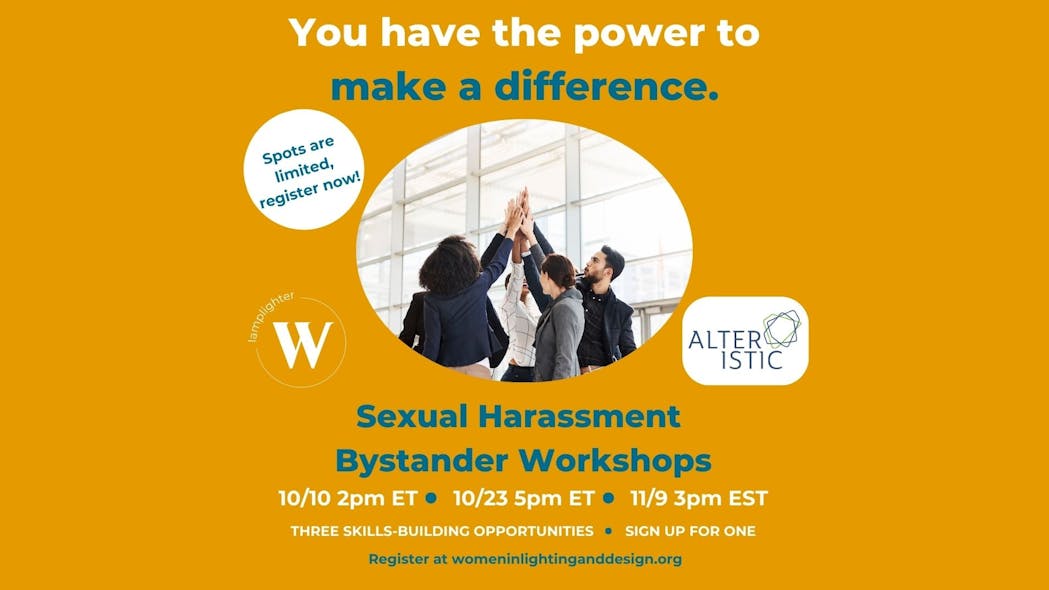 Learn more about how to address workplace sexual harassment and bullying in an interactive workshop from WILD and Alteristic.