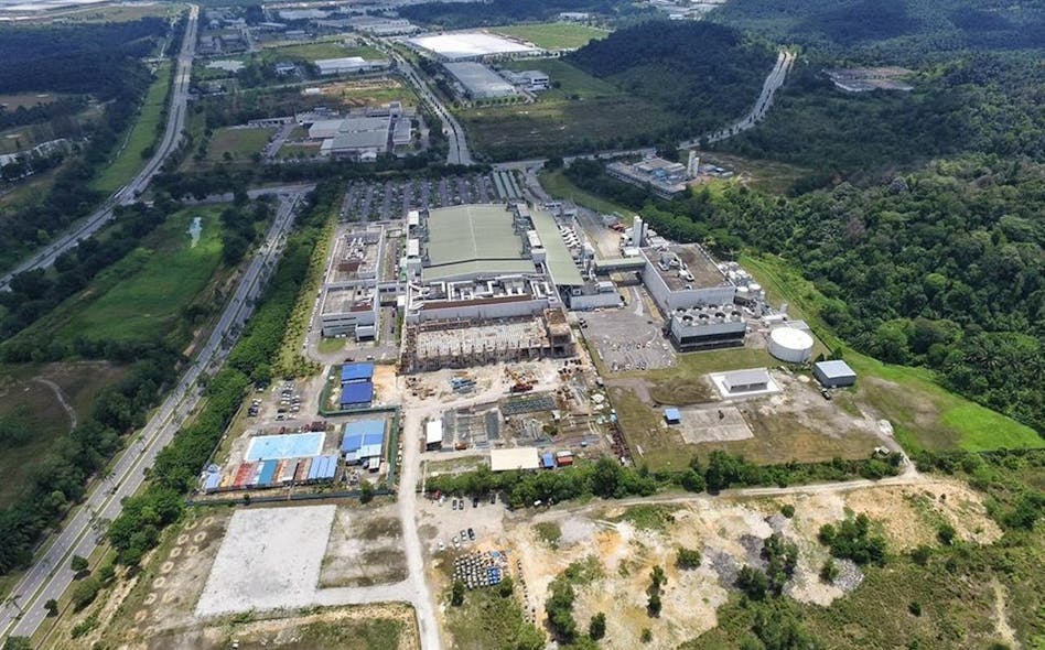 Ams Osram is building its micro LED plant at the Kulim High Tech Park, pictured above in 2016. To help refinance the company, ams Osram has now sold the factory, still under construction, and is leasing it back. [Image used under CC BY-SA 4.0 DEED - https://creativecommons.org/licenses/by-sa/4.0/deed.en]