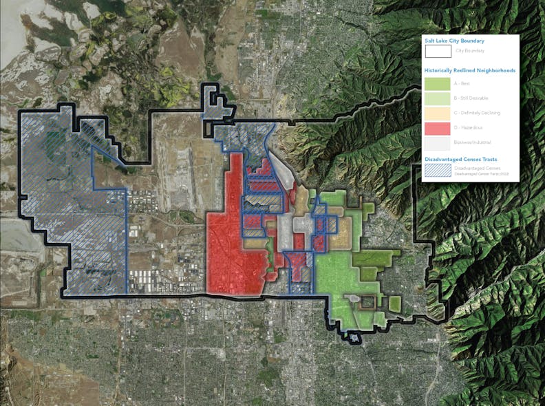 FIG. 2. Federal disadvantaged census tracts.