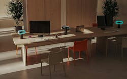 Osin founder Ralph Booth explains that the Loop was designed to optimize circadian entrainment for workers right at their desks when general lighting conditions do not provide enough circadian-effective wavelengths during the day. Osin founder Ralph Booth explains that the Loop was designed to optimize circadian entrainment for workers right at their desks when general lighting conditions do not provide enough circadian-effective wavelengths during the day.