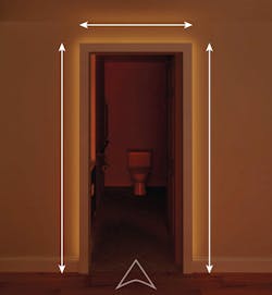 Researchers have been developing and begun trialing soft amber lighting around restroom doorframes in Mount Sinai patient rooms to assist in wayfinding and help prevent nighttime falls.
