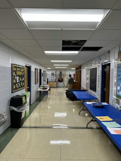 The specification team helped St. Augustine school administrators select easy-to-install LED fixtures that reduce energy consumption and maintenance needs.