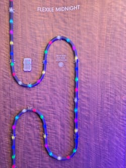 Tivoli's Flexile Midnight flexible linear light engine. Tivoli's Flexile Midnight flexible linear light engine.