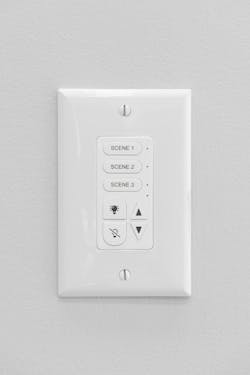 Backed by robust centralized control, the PoE lighting system includes customized preset scenes that enable dimming lights within a zone by 25%, 50%, or 75%, or brightening or dimming lights in 10% increments to cater to the illumination requirements of a particular space. Backed by robust centralized control, the PoE lighting system includes customized preset scenes that enable dimming lights within a zone by 25%, 50%, or 75%, or brightening or dimming lights in 10% increments to cater to the illumination requirements of a particular space.